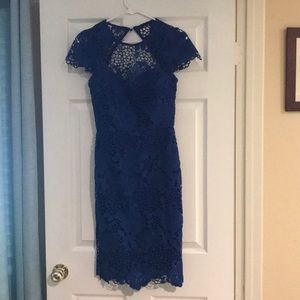 ASOS Cobalt lace dress